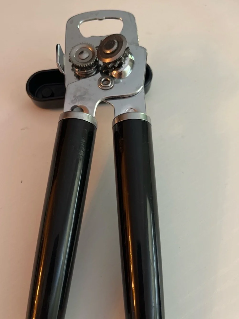 KitchenAid Black Stainless Steel Can Opener with Comfort Grip